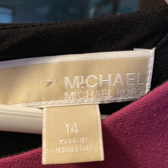 Michael Kors Bodycon Two-Toned Midi Dress Plus size 14 - Picture 4 of 4